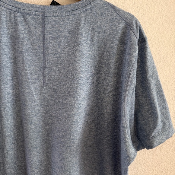 Lululemon Soft Jersey Short Sleeve T-Shirt Men’s XL Blue Athleisure Gymwear EUC - Picture 4 of 5